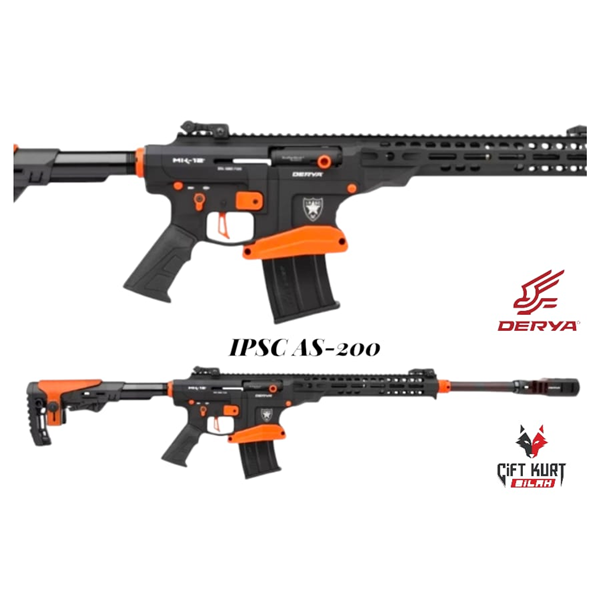 Derya MK-12 IPSC AS-200 Şarjörlü Yivsiz Av Tüfeği